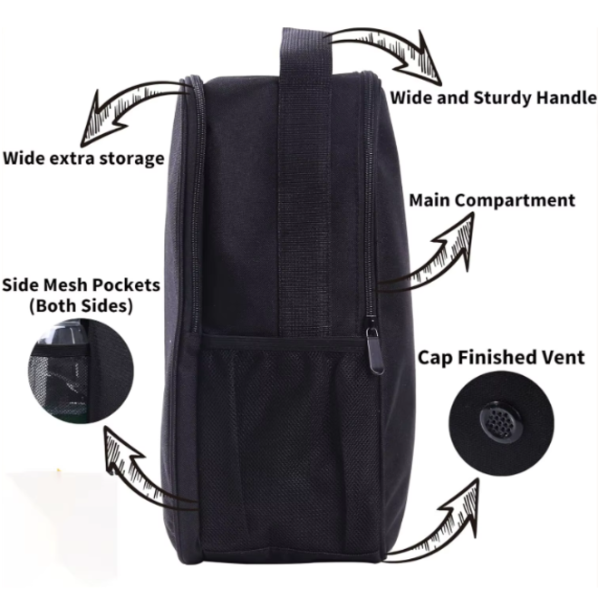 Waterproof Ventilation Double Compartment Bag