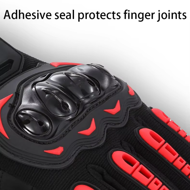 Mens Full Finger Motorcycle Riding Gloves