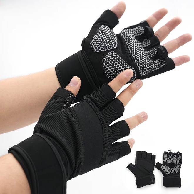 Weight Lifting Gloves with Full Palm Protection