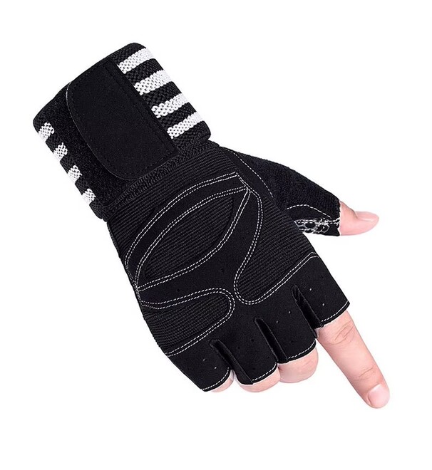 Breathable Sport Fitness Training Weightlifting Half Finger Gloves