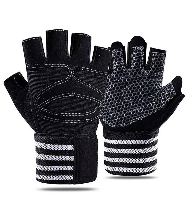 Breathable Sport Fitness Training Weightlifting Half Finger Gloves