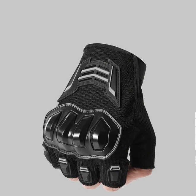 Outdoor Workout Tactical Shooting Hard Touchscreen Half Knuckle Tactical Gloves for Men