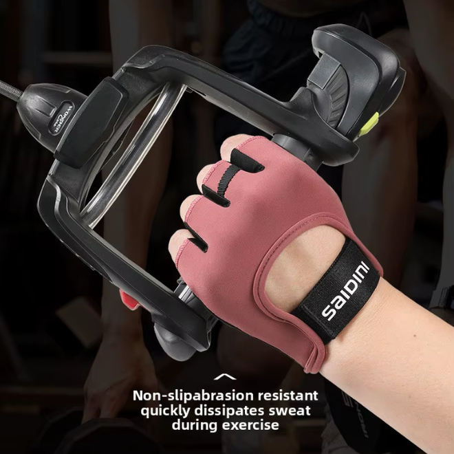 Half Finger Fitness Wear Resistant Non Slip Gloves for Yoga Outdoor Cycling Sports