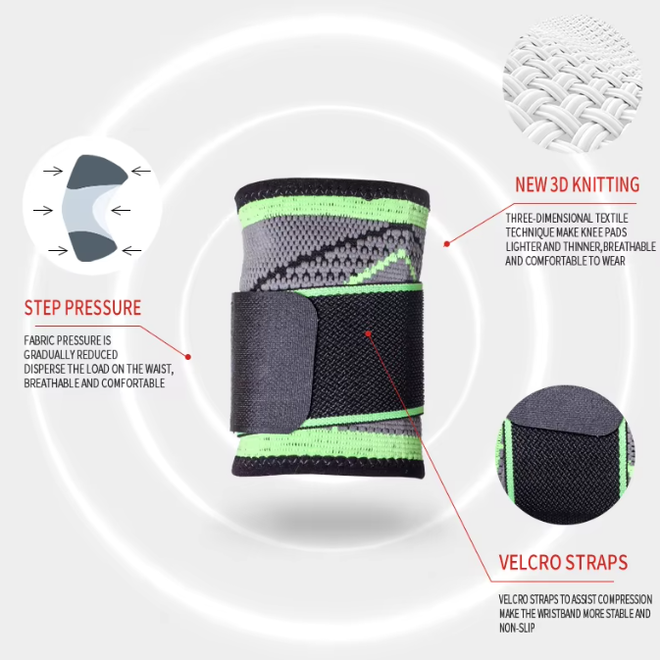 Sport Wrist Support Nylon Wrist Band