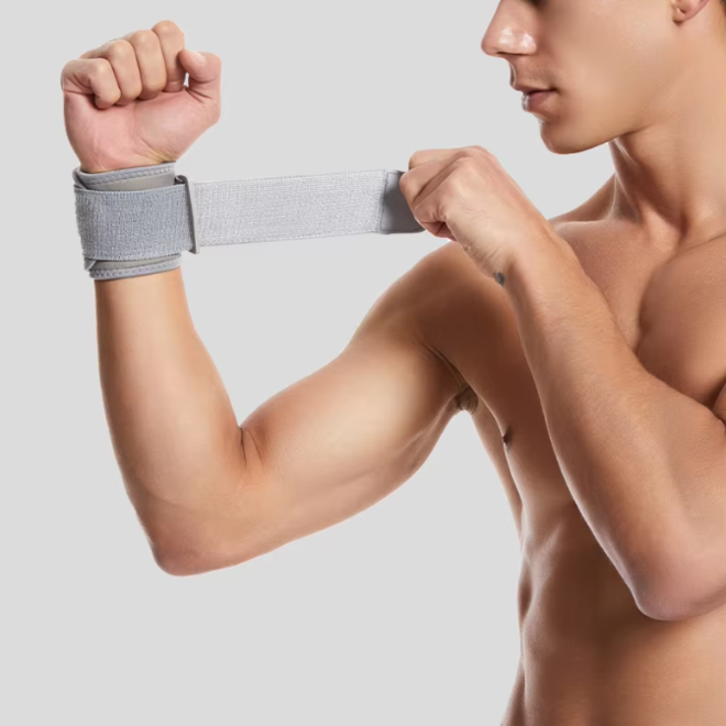 Double Compression Sport Adjustable Breathable Wrist Straps
