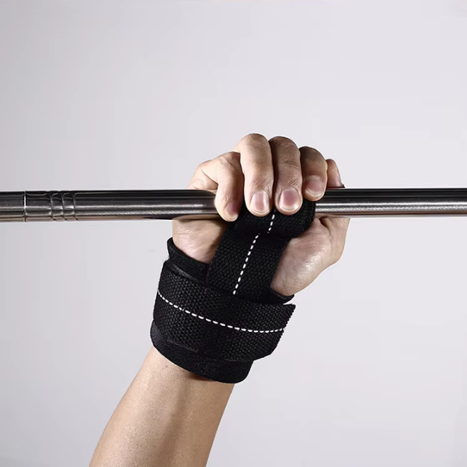 Body Building Gym Wrap Belt with Wrist Support Strap