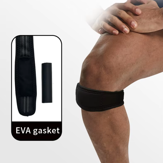 Knee Pain Relief Wide Patella Stabilizer Knee Support Band With Thickened Pad