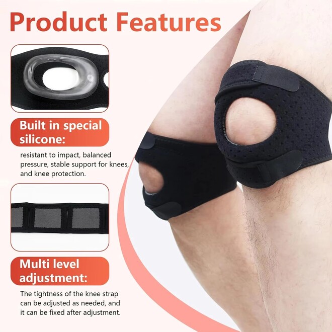 Adjustable Tendon Support Sleeve Braces for Meniscus Orthopedic Knee