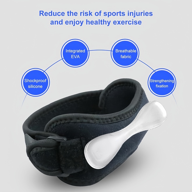 Soft Adjustable Patella Tendon Support Strap