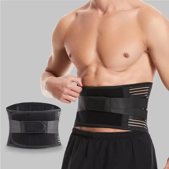 Adjustable Breathable High Elastic Lumbar Brace Belt