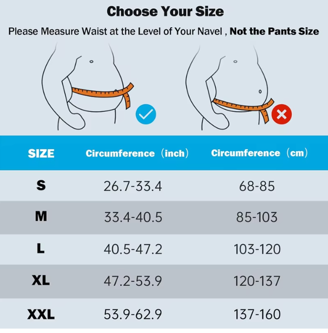 Cotton Fitness Waist Support Belt