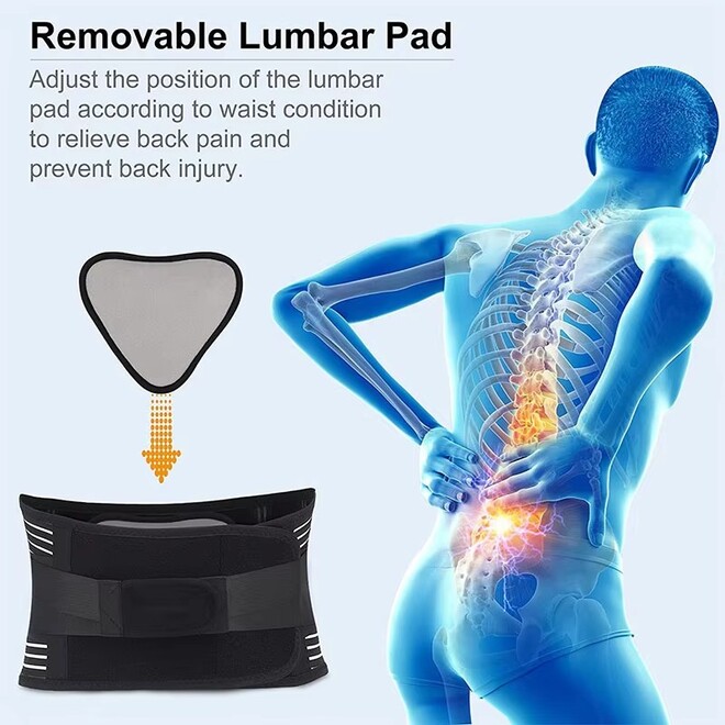 Breathable Cross Border Waist Support Belt for Sports